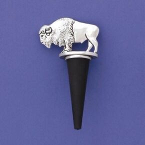 Basic Spirit Décor Heron Bottle Stopper Buffalo, 5 Inch Height, Home Decoration for Gifts and Souvenirs, Wine and Beverage Kit