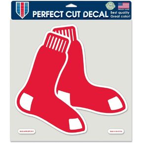 Wincraft MLB Boston Red Sox 79776010 Perfect Cut Color Decal, 8" x 8", Black