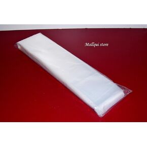ULINE 100 Clear Poly Bags 2 x 26 Plastic Poster Sleeves Open TOP Best 2 MIL