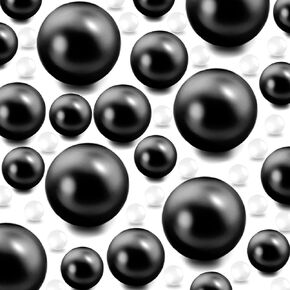 150Pieces Floating NO Hole Pearls and 2300 Pieces Water Beads for Centerpiece Glass Vases,Floating Creamy White Pearls Beads for Tall Vase Filler Floating Candles for Wedding Decor 10/14/20mm