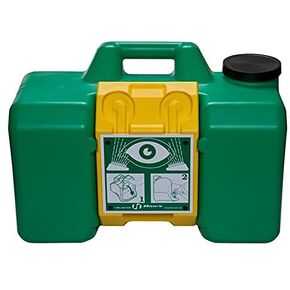 Haws, 7501, 9-Gallon Cap. Gravity Operated Portable Eyewash - 1 Each