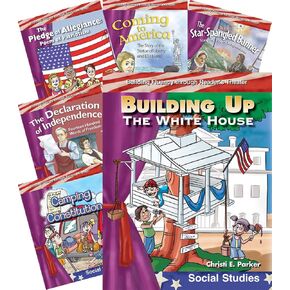 Teacher Created Materials - Reader's Theater: My Country - 8 Book Set - Grades 1-3 - Guided Reading Level E - M