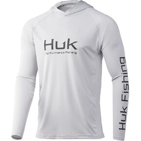 HUK Pursuit Hoodie | Performance Long-Sleeve Shirt +30 UPF , Sargasso Sea