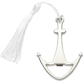 6 Pack Silver Anchor Bottle Openers Favors