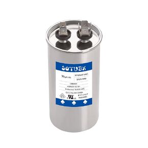 70uF 370VAC 440VAC 450VAC 50/60Hz CBB65 CBB65A 70 MFD 370/440VAC Run Start Capacitor for AC Unit Fan Motor Start or Pool Pump or Air Condenser Straight Cool Motor & Fan Starting Round Capacitor