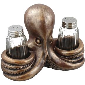 DWK Decorative Octopus Salt & Pepper Shaker Set