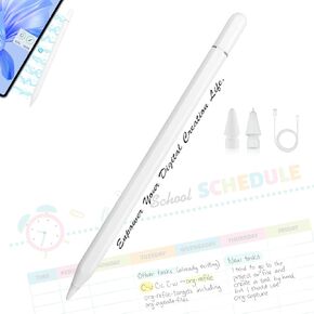 Stylus Pen for Apple iPad 10th/9th Gen, Fast Charging Magnetic Pencil fits for iPad Pro 11"(1-4th)/12.9"(3-6th Gen)/M4, Air M2/3-5th, Mini 6/5, Alternative for Apple Pencil Pro/2nd/1st/USB-C