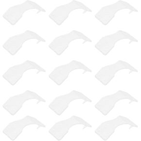 Butterfly Clips 50pcs Plastic Clasps Replacement First Aid Buckles Fastener Fixation Clamps for Fixing Wrapping Supplies
