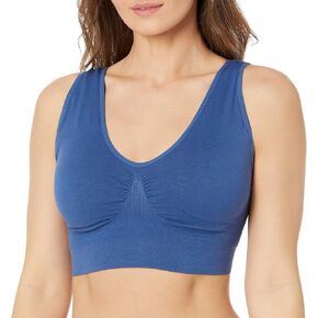 Ahh By Rhonda Shear Women's Plus-Size Generation Bra with Removable Pads, White, 2X