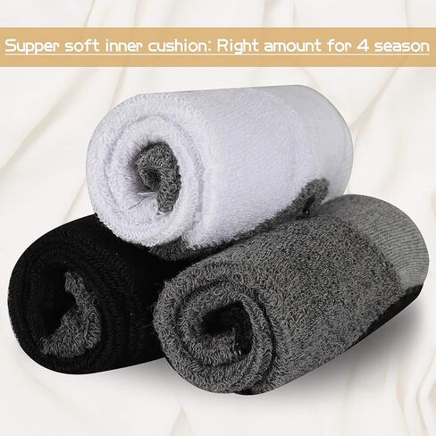 مجموعة من 10 جوارب للكاحل للرجال من كوفان، 10 أزواج من الجوارب المريحة الرياضية، جوارب كاجوال منخفضة القطع in Kuwait