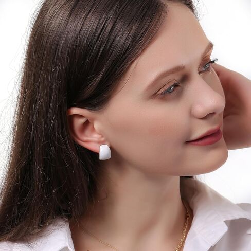 ToHeart 14k Gold Hoop Earrings fot Womens Heart Hoop Earrings gold huggie hoop earrings, Silver, No Gemstone in Kuwait