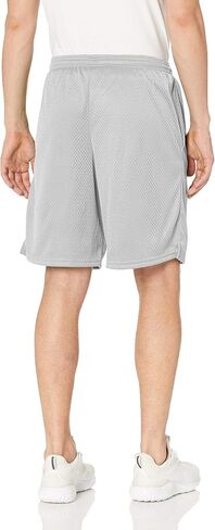 Champion Men's Long Mesh Short with Pockets Navy in Saudi Arabia