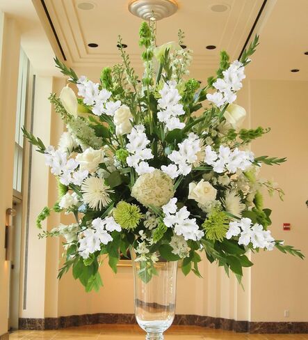 White Gladiolus Artificial Flowers 4PCS 36.61in Long Artificial Flowers Silk Flowers Gladiolus Flowers Fake Gladiolus Flowers for Wedding Home Garden Arrangement Decoration(White) in Saudi Arabia