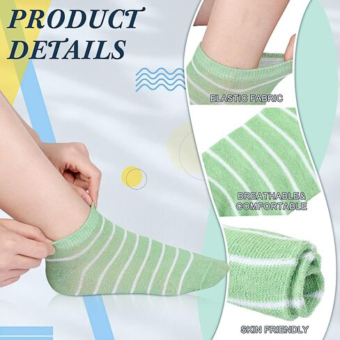 Handepo 100 Pair Low Cut Ankle Socks for Women Athletic Bulk Socks for Running Casual Outdoor Activities (Assorted Style) in Saudi Arabia