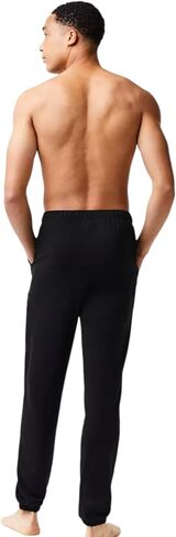 Lacoste Mens Crocodile Print Stretch Cotton Pajama Pants in Saudi Arabia