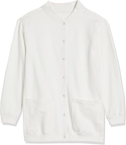 AmeriMark Women Fleece Snap Button Cardigan Sweatshirt Coat – Ladies Soft Lightweight Warm Long Sleeve Jacket with Pockets in Saudi Arabia