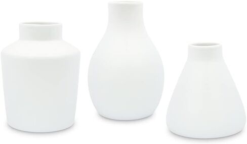 Weddingstar 3-Piece Clay Table Vase Set - Brown Terra Cotta in Saudi Arabia