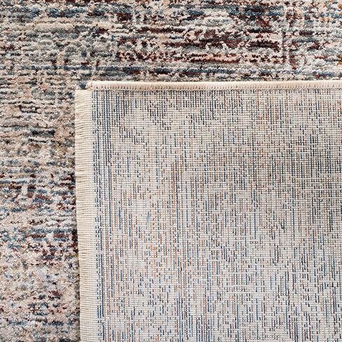 سجادة SAFAVIEH Limitee Collection Accent - 2'6" x 4'، بيج وبيج، تصميم فيسكوز متعثر، مثالية للمناطق ذات حركة المرور العالية في المدخل، وغرفة المعيشة، وغرفة النوم (LIM778B) in Saudi Arabia