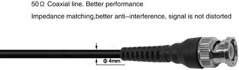 Test , P1260D Probe Tips Set Oscilloscope Multimeter Test Cable with Clips Replaceable Probe Tips Set in Saudi Arabia