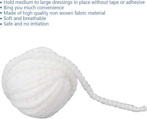 Tubular Elastic Net Dressing,Tubular Net Bandage,Elastic Net Wound Dressing Retainer,65.61ft Length Tubular Stretch Bandage for Hand Fingers Avoid Dropping in Saudi Arabia