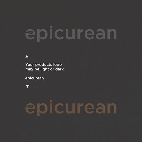 لوح تقطيع Epicurean الكل في واحد مع أقدام مضادة للانزلاق وأخدود عصير، 14.5 بوصة × 11.25 بوصة، طبيعي/أسود in Kuwait
