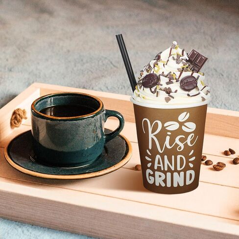Yungyan 2 Pcs Farmhouse Coffee Tiered Tray Decor Coffee Bar Decor Faux Whipped Cream Cups Coffee Station Photo Prop Farmhouse Rustic Table Decor Cups for Coffee Station Bar Tray Shelf Kitchen Decor in Saudi Arabia