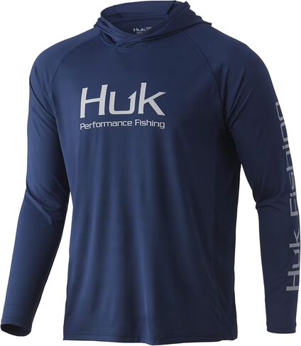 HUK mens Pursuit Hoodie | Performance Long-sleeve Shirt +30 Upf Shirt (pack of 1) in Kuwait