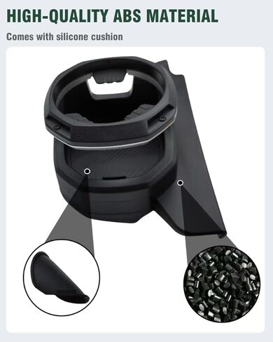 حاملات أكواب الباب لملحقات Jeep Wrangler JL/Gladiator JT 2018-2024 للسائق/الجانب الأيسر على النافذة in Kuwait