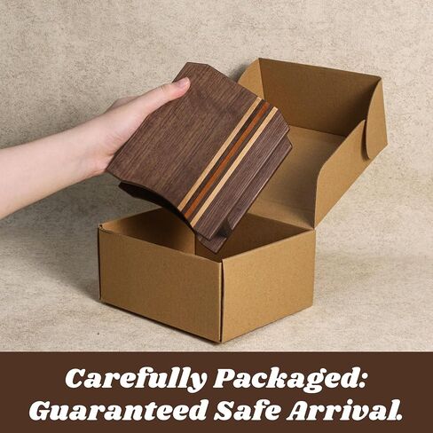 حامل مناديل خشبي للطاولة - حامل مناديل المزرعة للمناديل الورقية، موزع مناديل خشب الجوز للمنزل، حامل مناديل ريفي منتصب للمطبخ وغرفة الطعام والمطعم in Kuwait