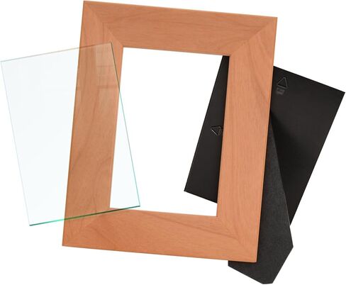 هدية ThisWear للعم أفضل عم على الإطلاق لعيد الأب من الخشب الطبيعي المنقوش مقاس 4×6 إطار صورة خشبي in Kuwait