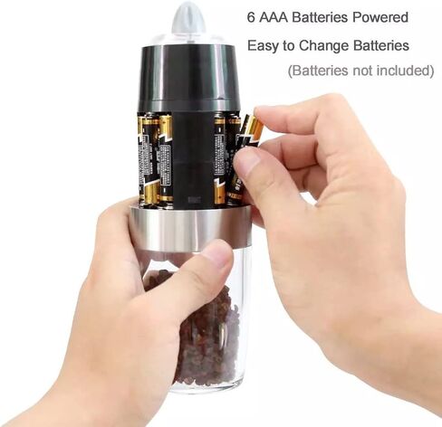 CABRALIA GRAVITY ELECTRIC SALT AND PEPPER MILL GRINDER in Saudi Arabia