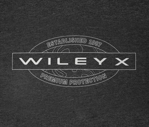 تي شيرت Wiley X WX Elevation للرجال ذو أكمام قصيرة باللون الأسود ذو أداء ممتاز للحماية in Kuwait