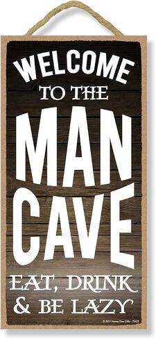 Honey Dew Gifts Home Sign, If We Don't Answer Check the Ball Field 5 inch by 10 inch Hanging Wall Baseball Decor, Decorative Wood Sign, Baseball Gifts, 75822 in Saudi Arabia