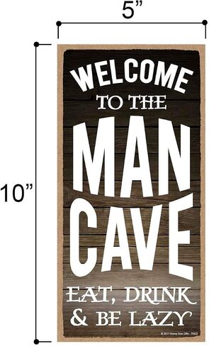 Honey Dew Gifts Home Sign, If We Don't Answer Check the Ball Field 5 inch by 10 inch Hanging Wall Baseball Decor, Decorative Wood Sign, Baseball Gifts, 75822 in Saudi Arabia