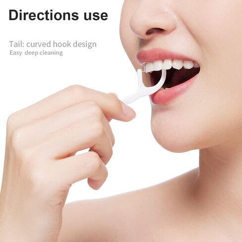 Individually Packaged Dental Floss,Floss Singles Bag,Dental Picks Disposable,Travel Dental Floss,Dental Floss,Floss Sticks,Easy to Carry Dental Flossers(150 Count Packaged Individually) in Saudi Arabia