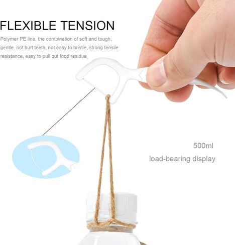 Individually Packaged Dental Floss,Floss Singles Bag,Dental Picks Disposable,Travel Dental Floss,Dental Floss,Floss Sticks,Easy to Carry Dental Flossers(150 Count Packaged Individually) in Saudi Arabia