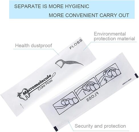 Individually Packaged Dental Floss,Floss Singles Bag,Dental Picks Disposable,Travel Dental Floss,Dental Floss,Floss Sticks,Easy to Carry Dental Flossers(150 Count Packaged Individually) in Saudi Arabia