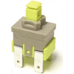 PA512C 16A250VAC E-Switch Self-locking switch 4-pin dishwasher vacuum cleaner power button switch