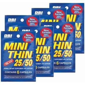 ECO Mini 6Pack MiniThin 25/50 6ct Packets–New Formula - Herbal