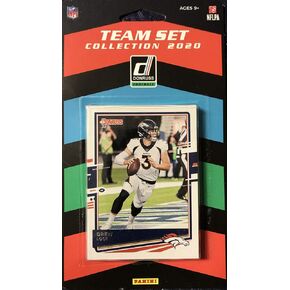 Denver Broncos 2020 Donruss Factory 12 Card Team Set with Von Miller, Peyton Manning, Jerry Jeudy Rated Rookie and 9 Other Cards