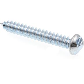 Prime-Line 9027910 Sheet Metal Screw, One Way, #12 X 1-1/2 in, Zinc Plated Steel, Pack of 100