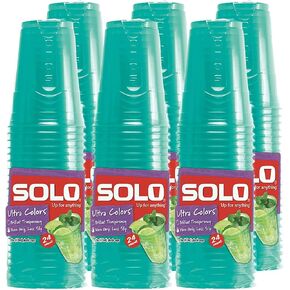 أكواب فائقة الألوان من شركة SOLO Cup، 16 أونصة، 144 قطعة in Kuwait