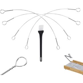 4 Pcs Cheese Slicer Wire Replacement For Marble Cheese Slicer Board,Cheese Cutter Wire for Block Cheeses Butter Cutting(Xinglinsaiter Cheese slicer Special)