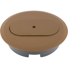Carlon E97DSC Duplex Receptacle Flush Mount Carmel Cover