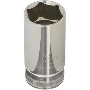 GEARWRENCH 3/8" Drive 6 Pt. Deep Socket, 24mm - 80409