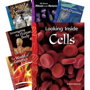 Teacher Created Materials - Classroom Library Collections: Biology - 10 Book Set - Grades 4-7 - Guided Reading Level S
