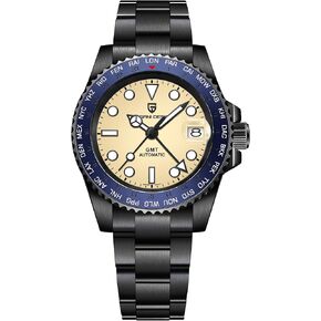 Pagani Design Watches for Men Automatic GMT NH34 PD1758 TMI Japan Movement Sapphire Glass Waterproof Watch