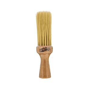 Suavecito Neck Duster Brush Long Soft Bristles & Wood Handle Clean Hair Dust Effortlessly