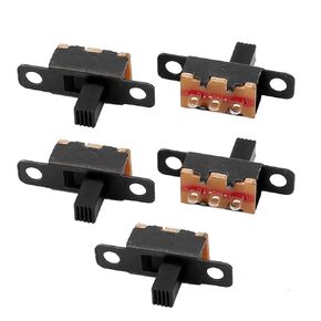 uxcell 10Pcs 2 Position 3P SPDT Toggle Slide Switch On-Off PCB for DIY Making Model