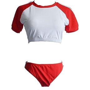 YNXIXIEN Women Girls Cosplay Costume Student's Gym Suit Sports Uniform Set High School Student Anime Cheerleading Costume
